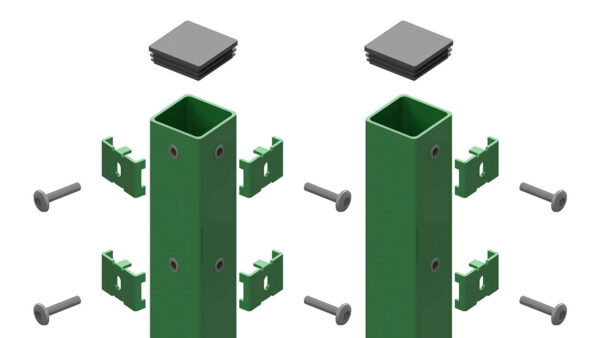 Profile V Mesh Posts