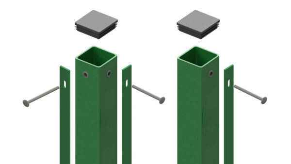 358 Prison Mesh Posts