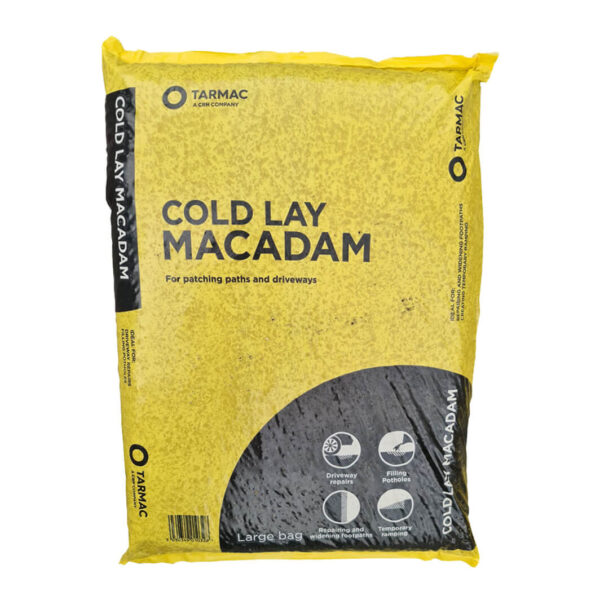 Cold Lay Macadam (Tarmac) - 25kg Weatherproof Bag