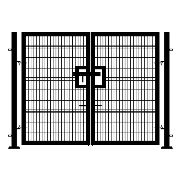 Temporary Double Gates - Multiple Heights